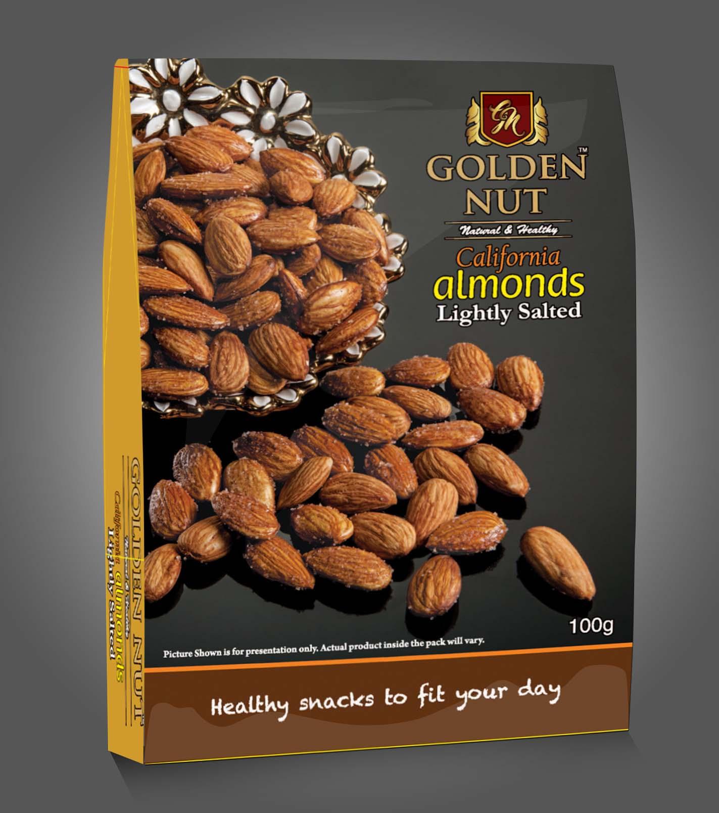 Golden Nuts Almond