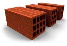 Hollow Red Clay Bricks