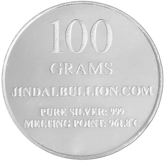 100 Gram Silver Coin