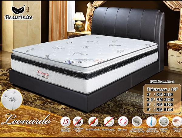 Leonardo Pocketed Spring Mattress