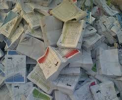 used newspaper