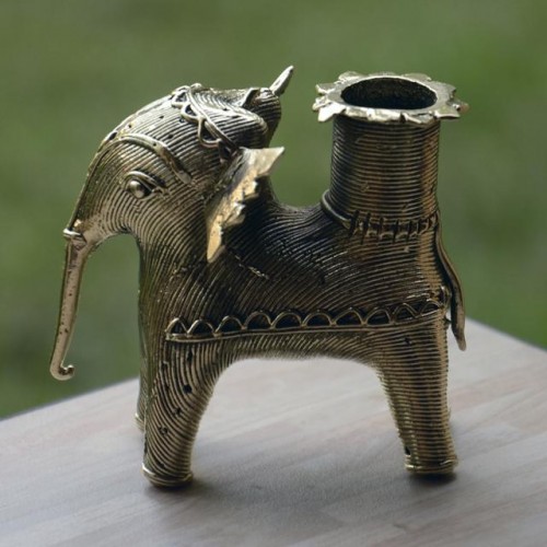 ELEPHANT CANDLE STAND