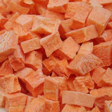 Dried Carrot Cubes