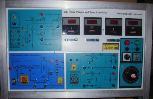 DC Motor Study Control Panel