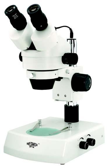 WESWOX Szm-100 Stereo Zoom Microscope, Color : White
