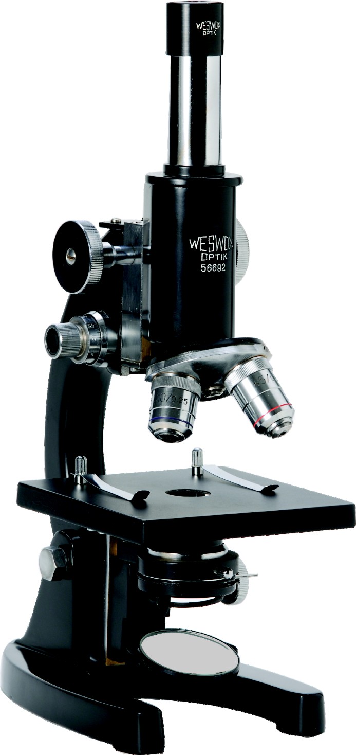 Wide Field Senior Student Microscope, Color : black