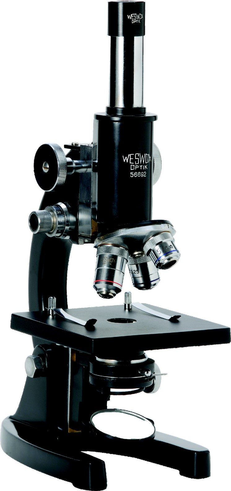 WESWOX Widefield Senior Student Microscope, Color : black