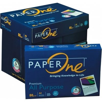 Paper One 80gsm All Purpose A4 (usd 0.45)