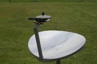 dish solar cooker