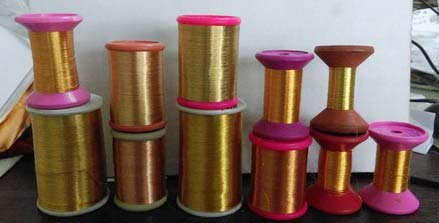 golden zari thread