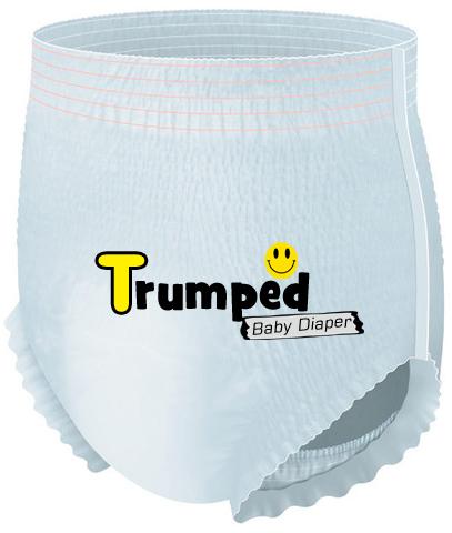 trumped baby diaper