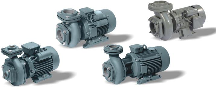 Single phase monoblock pumps