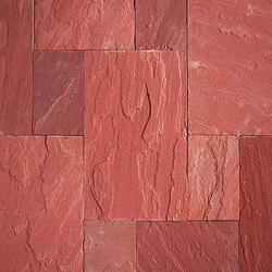 Hand finishing Dholpur Red Stone