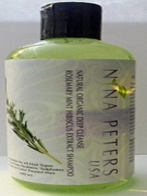 Organic rosemary mint shampoo