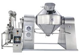 Conical vacuum dryer