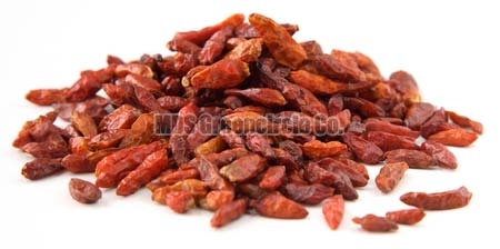 Natural Birds Eye Dried Chilli, for Food, Making Pickles, Taste : Spicy