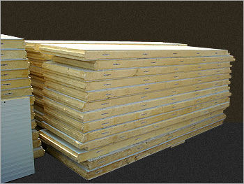 Sky Blue sandwich puf panel, for Wall Insulations, Roofing