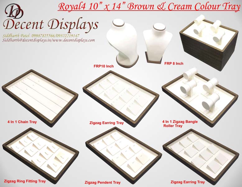 Jewellery display trays 10x14
