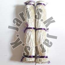 Silver Cotton Zari Threads