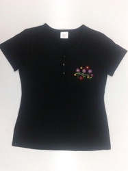 Jacett Hosiery Embroidered Button Tops, Size : L, XL, XXL
