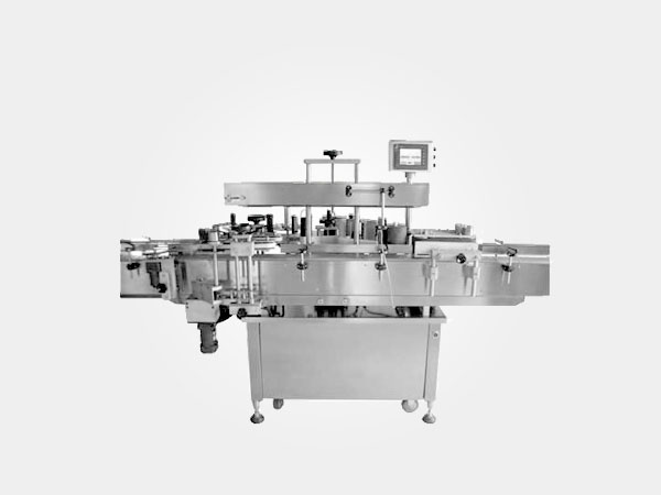 Bottle sticker labeling machine