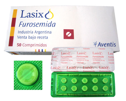 Lasix 40 mg by Sanofiaventis 100 tablets