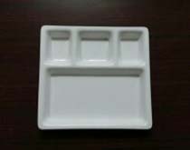 4 Partition Square Plates