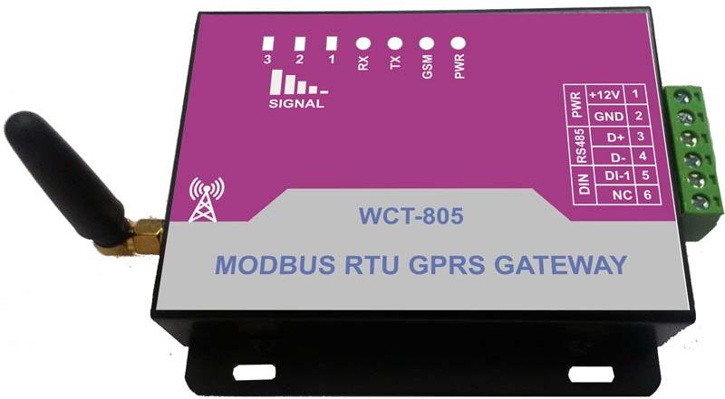 Modbus to GPRS Gateway