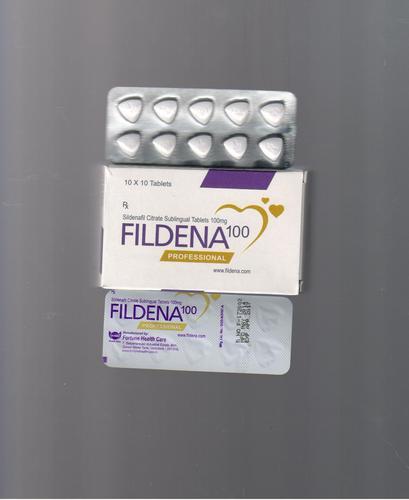 Fildena 100mg Tablets, Color : White