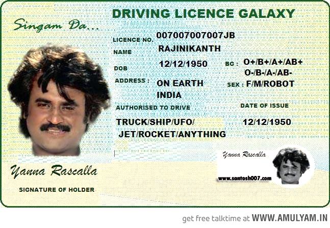 driving licence service