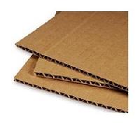 Corrugated paper boards