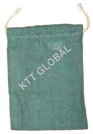 Jute Drawstring Bag (DB 3023), Size : 28x30