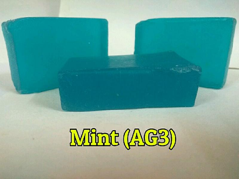 Mint Transparent Soap