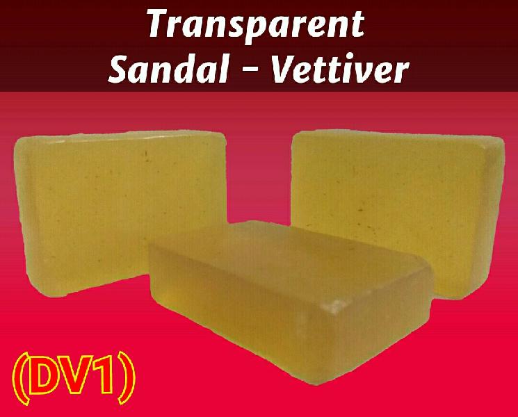 Sandal-Vettiver (DV1) Transperant Soap