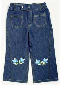 Kids Denim Capri