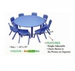 Plastic Moulded Round Table