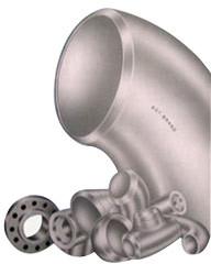 Stainless Steel Polished Steam Pipe Fittings, for Industrial, Feature : Crack Proof, Excellent Quality