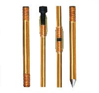 Solid Non Polished Copper bonded rod, for Earthing, Certification : ISI Certified