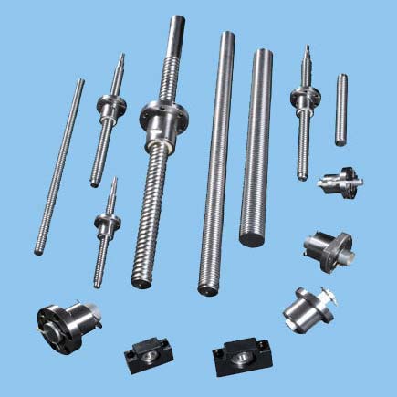 Round Rolled Ball Screws with Nuts, for Fittings Use, Length : 10-20cm, 20-30cm