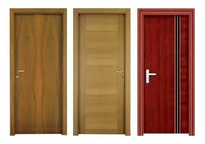 Matt Finish HDF Wooden Board Veneer Flush Doors, Size : 60x30inch, 62x32inch, 64x34inch, 66x36inch