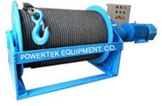 40 Ton Electric Winch with Control Panel