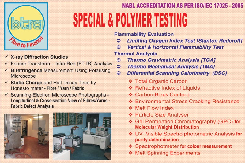 Plastic &amp; Polymers Testing