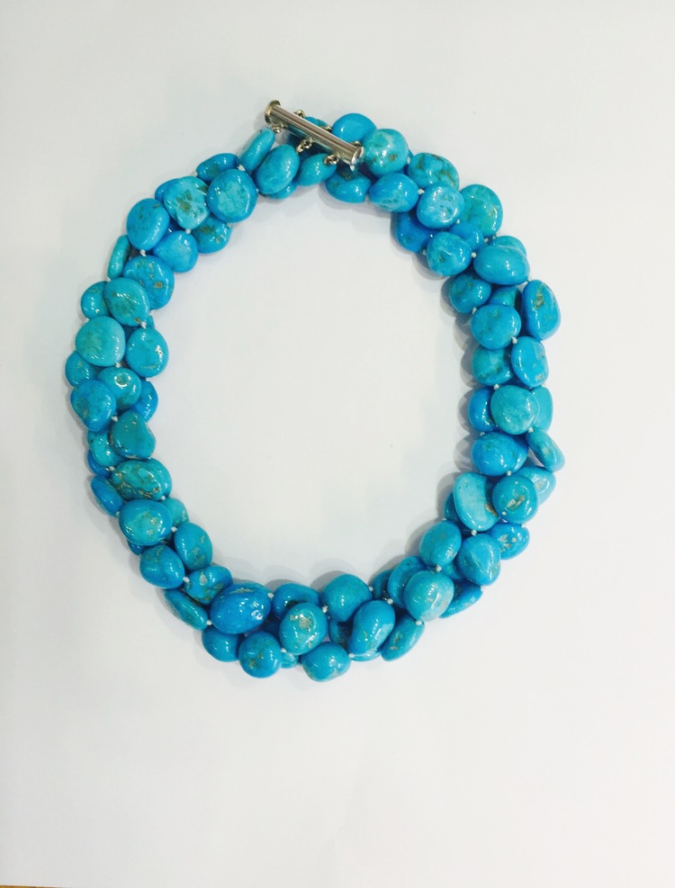 Sleeping beauty turquoise necklace