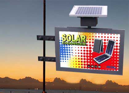 Solar Advertising Light Box