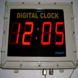 Flameproof Digital Clock