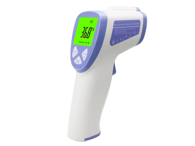 Contactless Infrared Thermometer, Feature : MAX temperature display, Illuminated display, Activatable trigger lock etc.