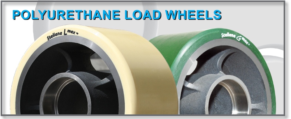 polyurethane load wheels