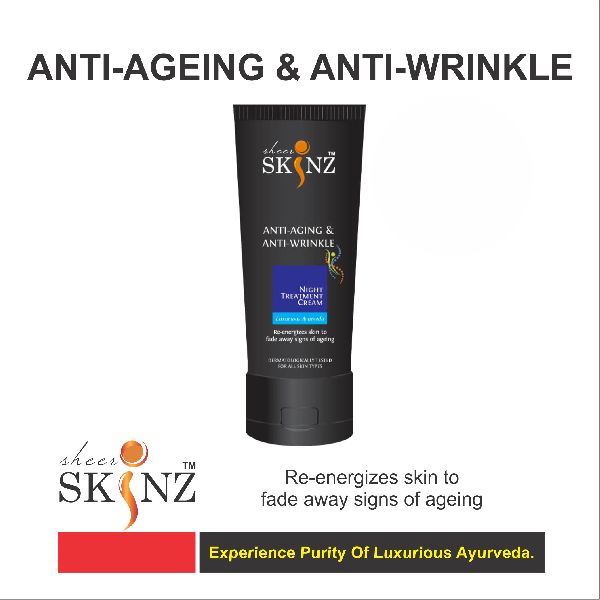 ANTI-AGEING & ANTI-WRINKLE NIGHT TREATMENT CREAM