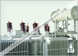 Double Radio Type Power Transformer