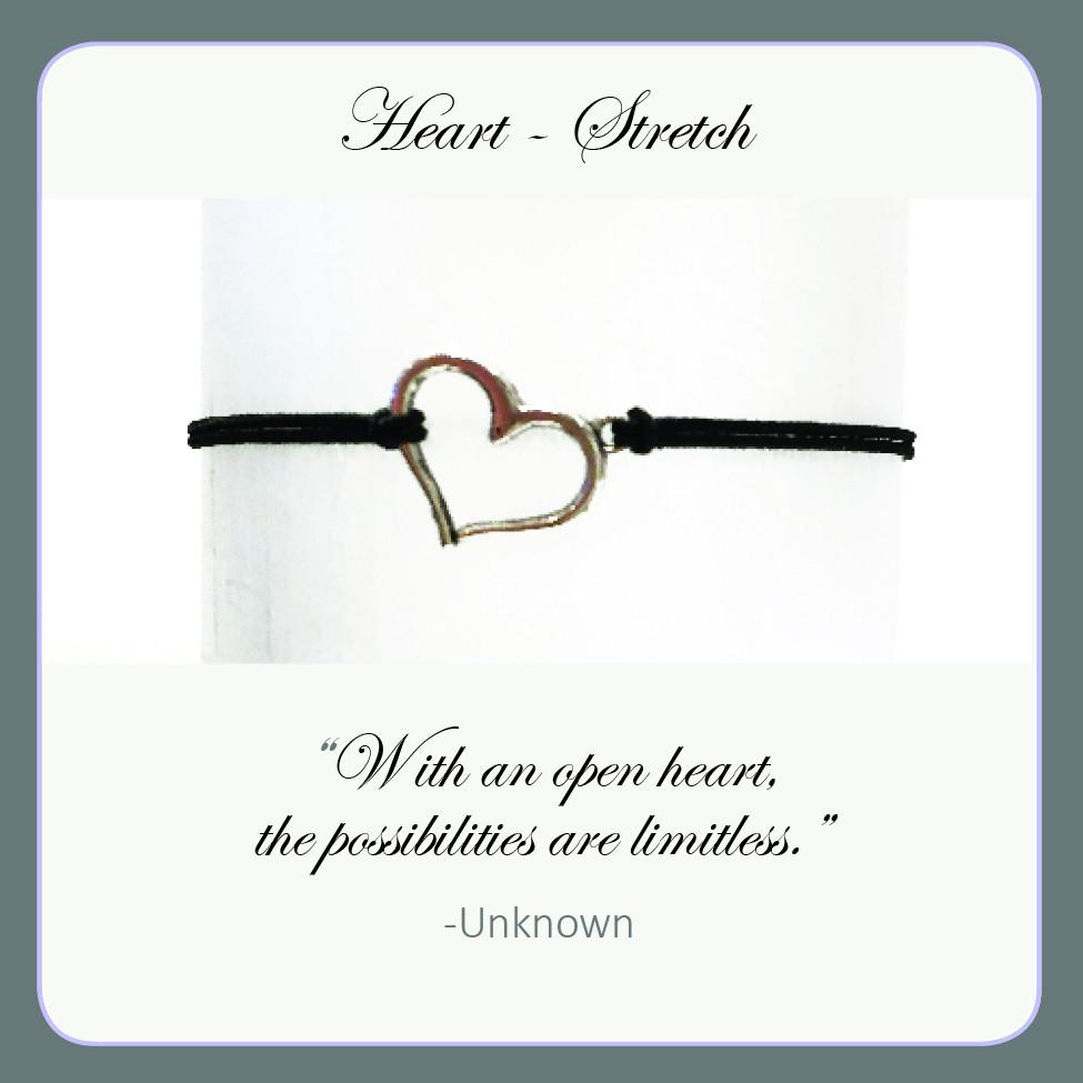 Heart Stretch Bracelet